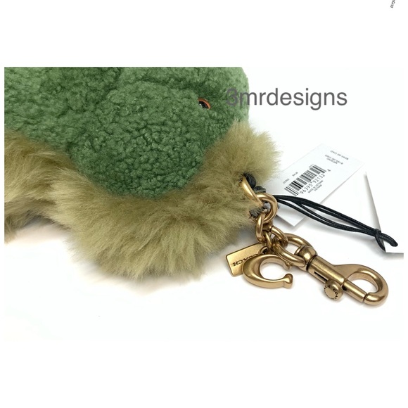 NWT COACH Shearling Rexy Fall 2025 Runway Limited Edition Keychain/Bag Charm - Picture 9 of 11